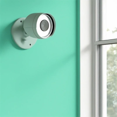 St. Petersburg vivint camera facing a window